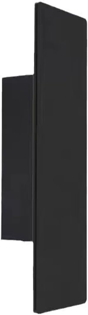 LED Wall Light, 2pcs LED Wall Lamp Outdoor Waterproof Wall Lamps Strip Wall Lights Bathroom Indoor & Outdoor Lighting Fixtures,Modern Wall Lamp(2W Black)