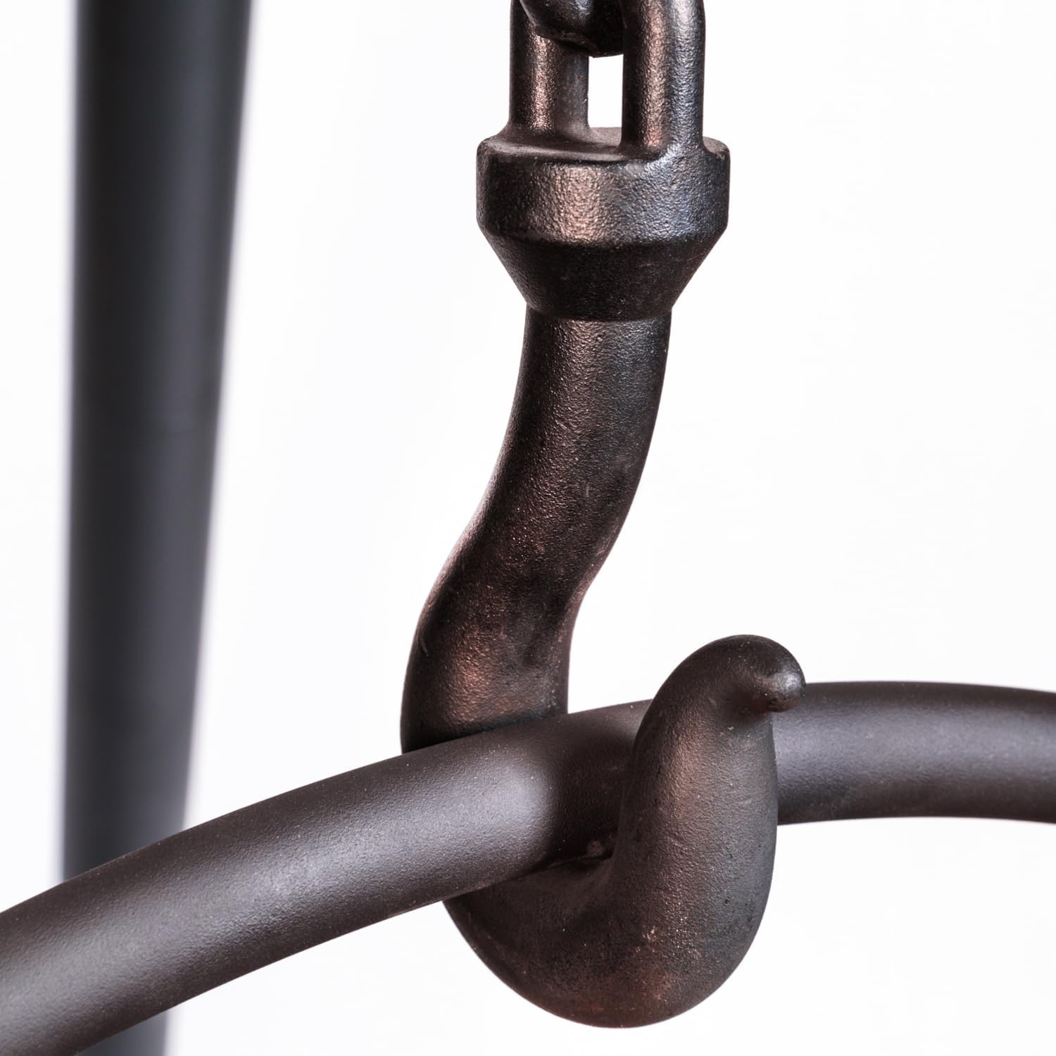 Cowboy Cauldron The Dude Fire Pit & Grill - Smokeless Fire Pit for Outside with Steel Cauldron, Tripod Legs, and Charcoal Grate - Outdoor Fireplace for Patio, Bonfire, and Cooking