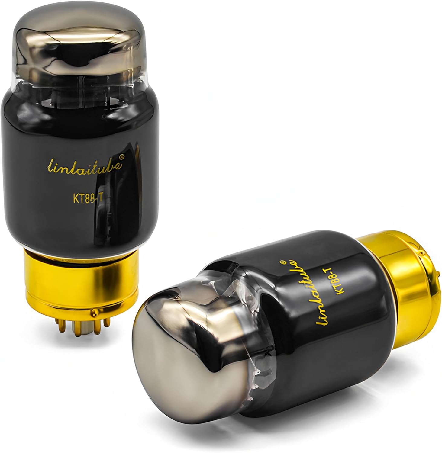 Matched Pair LINLAI KT88 -T Vacuum Tube Amplifier Valve With Gift Box Factory T-series (Carbon Spraying)