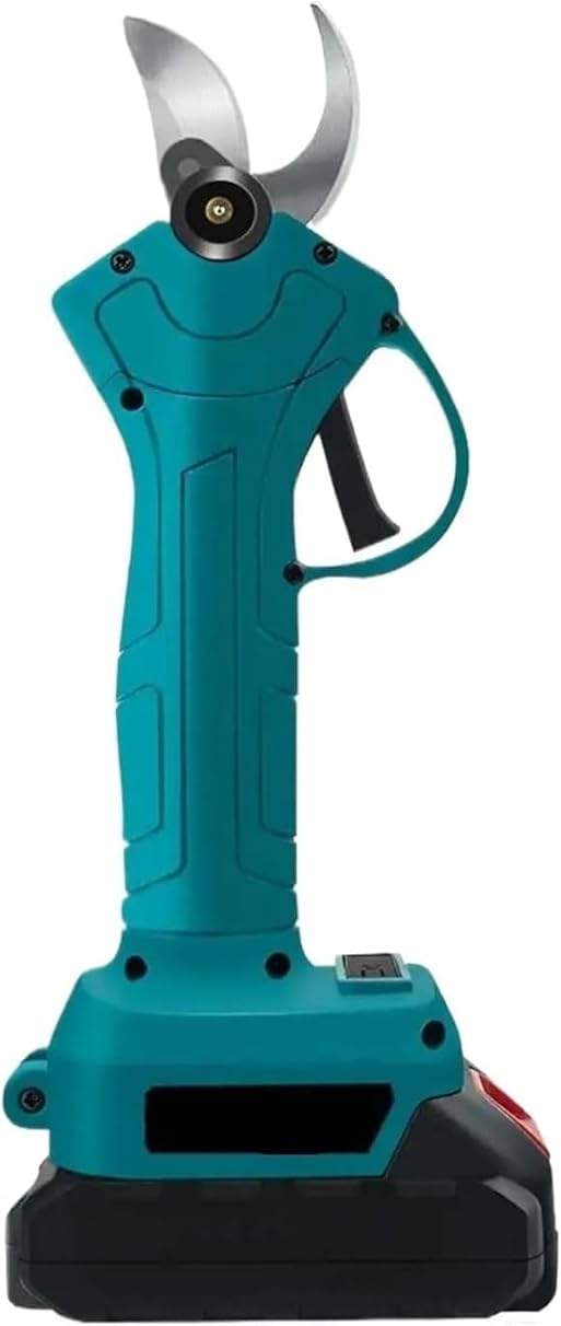 Cordless Pruning Shears Garden Fruit Tree Bonsai Scissors 25mm Rechargeable Electric Pruner For 18V Battery for Tree Trimming Branch Cutter(One Battery)