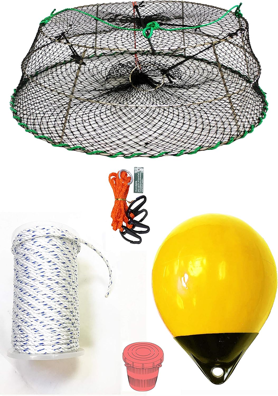 KUFA Sports Tower Style Prawn Trap with Prawn Trap Accessory Combo(CT77+PAS38Y+HA2)