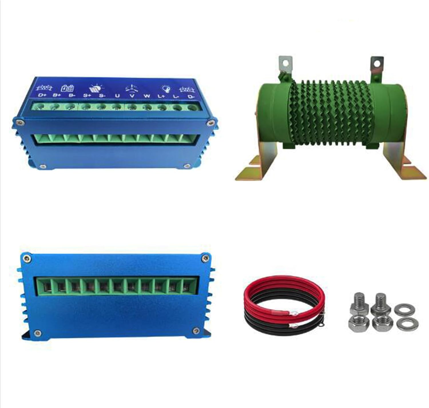 48v,12V,2000W-4000W Household Wind Turbine Controller 12V 24V 48V MPPT Charging Boost Controller with Dump Load for Off Grid Wind Solar Hybrid System