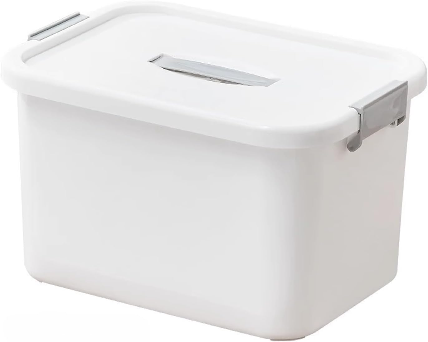 Plastic Storage box With lid Very Practical With lid and Handle Multi functional Home Storage Solution Outdoor Storages Deck box Outdoor Storages Deck box(White,XX-Large)