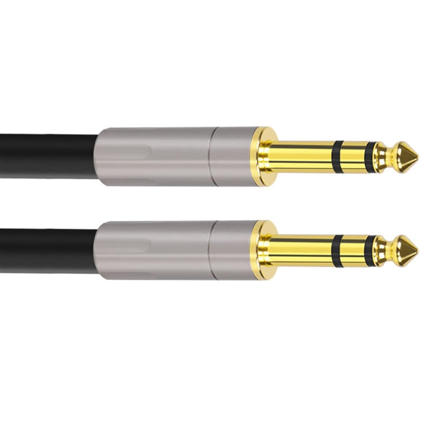 Pro Audio Cable Professional Audiophile Grade 6.35mm Three-core Male to Male Sound Card Power Amplifier Guitar Cable 15 Meters