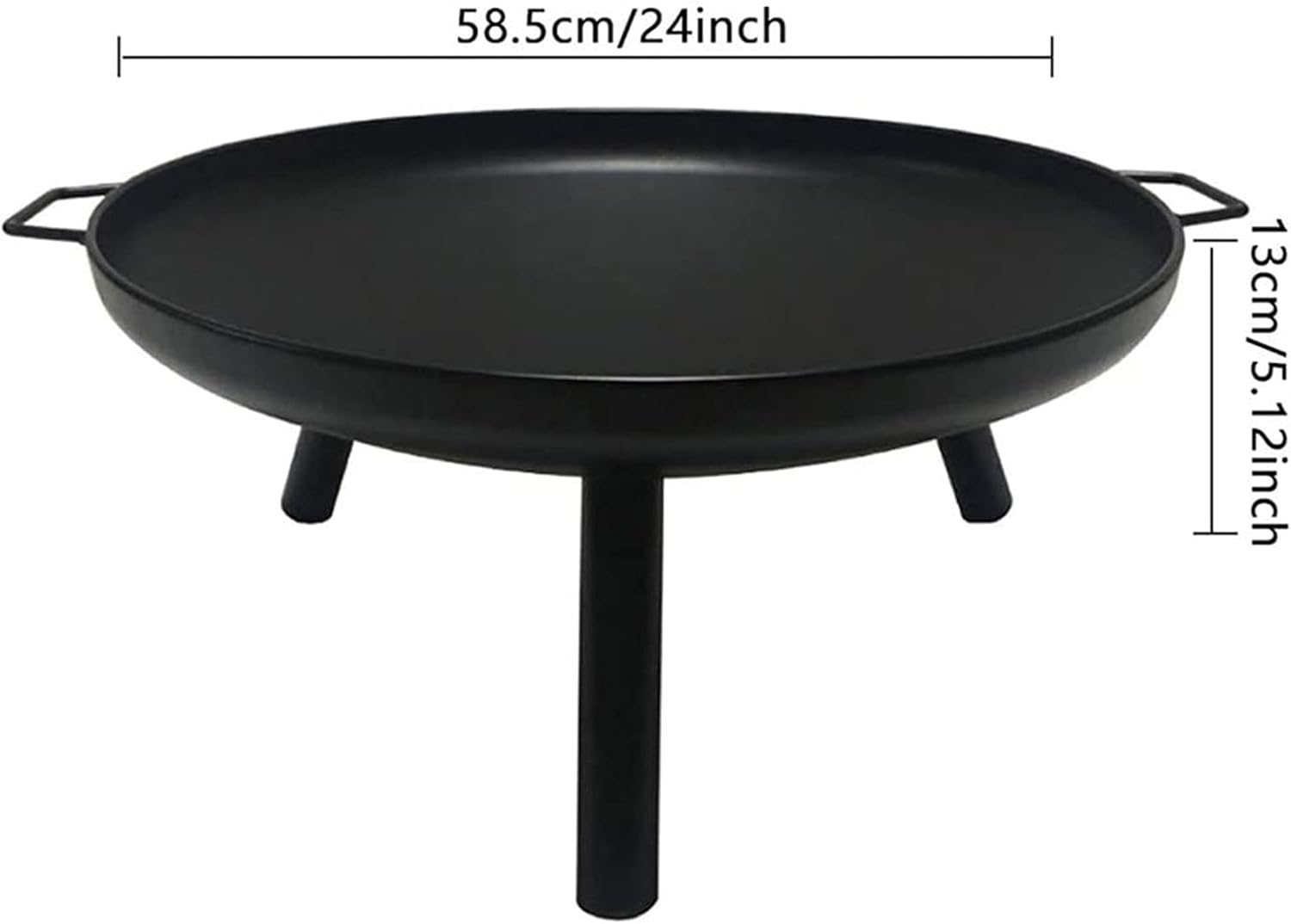 ItzZa Portable Fire Pit & Bowls w/Handle,Patio Heater Fireplaces