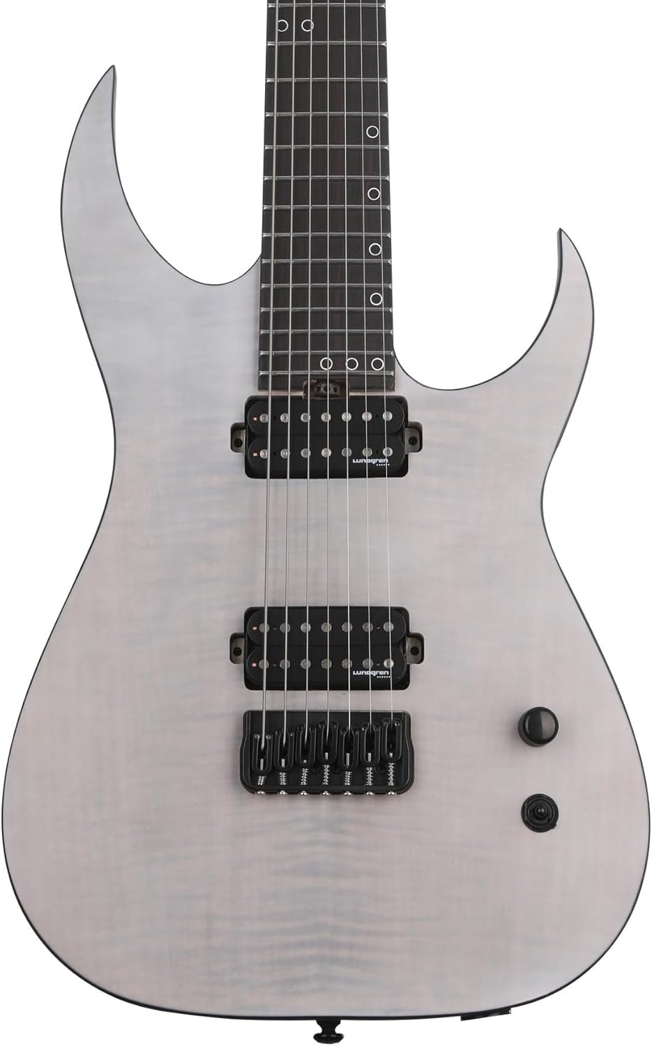 Schecter KM-7 MK-III Legacy 7-string Electric Guitar - Transparent White Satin
