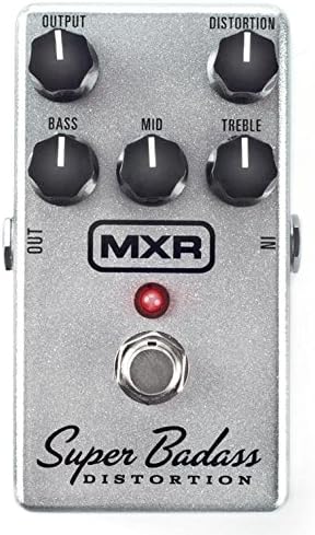 MXR M75 Super Badass Distortion Pedal w/Bonus RIS Picks (x3) 710137067745