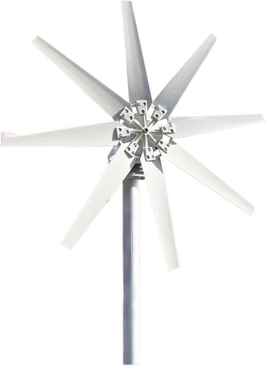 Wind Turbine Generator Kit, 5000w Wind Turbine nerator 24V 12V Magnetic Dynamo Free Energy Strong Power Ac Inverter Output for Home for Hybrid Solar Wind System(48V)