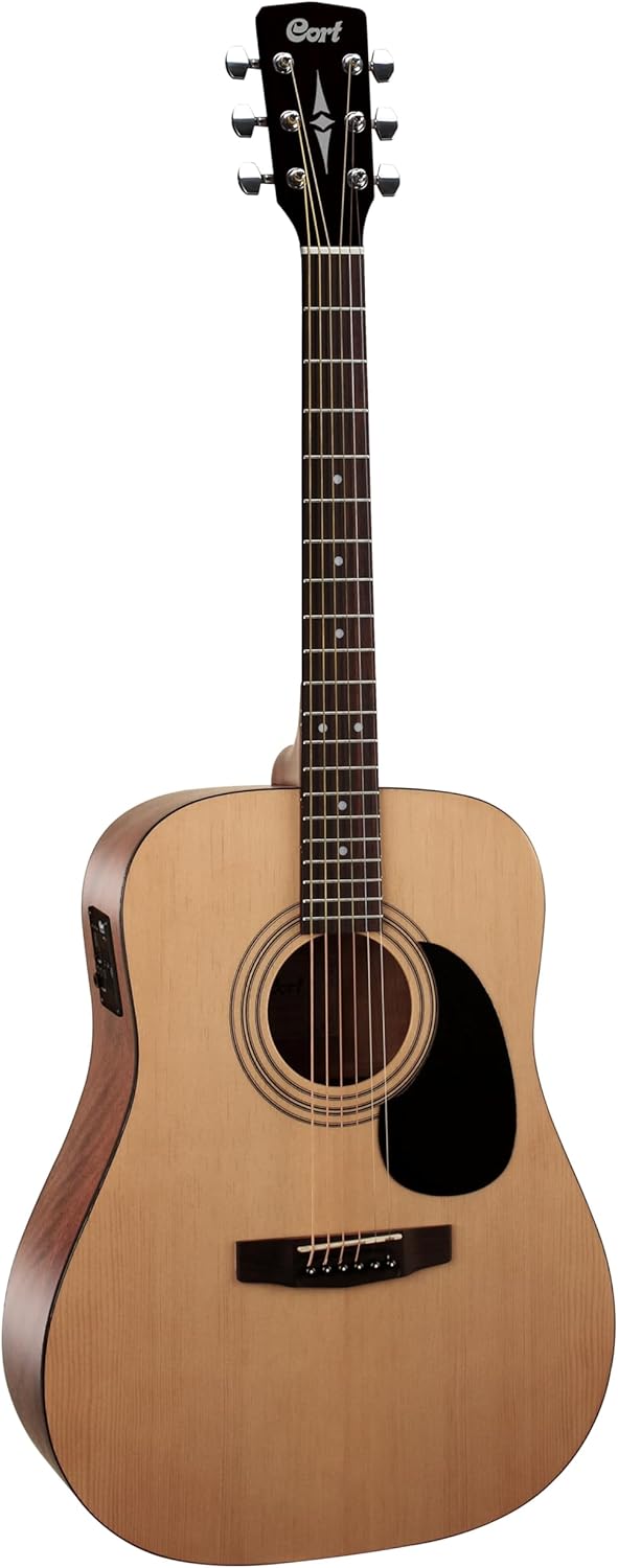 Cort Standard Series AD810E Acoustic-Electric Guitar, Open Pore Natural