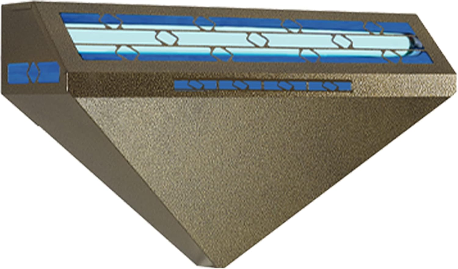 Gardner WS-90 Indoor Fly Trap, Fly Lights for Restaurants & Healthcare Facilities, Fly Light Trap, Insect Light Trap Indoor, Fly Light Trap Indoor Plug in, Bug Lights, Blue Light Fly Trap (Gold)