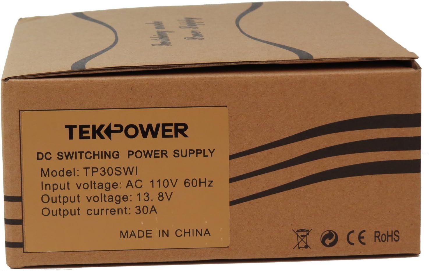 Tekpower Analog Display TP30SWI 30 Amp DC 13.8V Switching Power Supply with Noise Offset