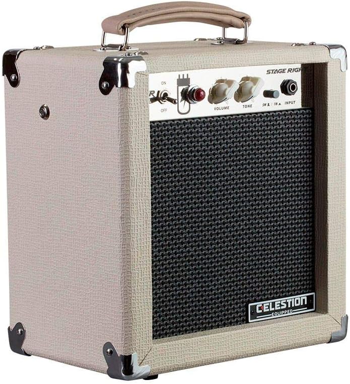 Monoprice 5-Watt, 1x8 Guitar Combo Tube Amplifier with Celestion Speaker - Stage Right Series