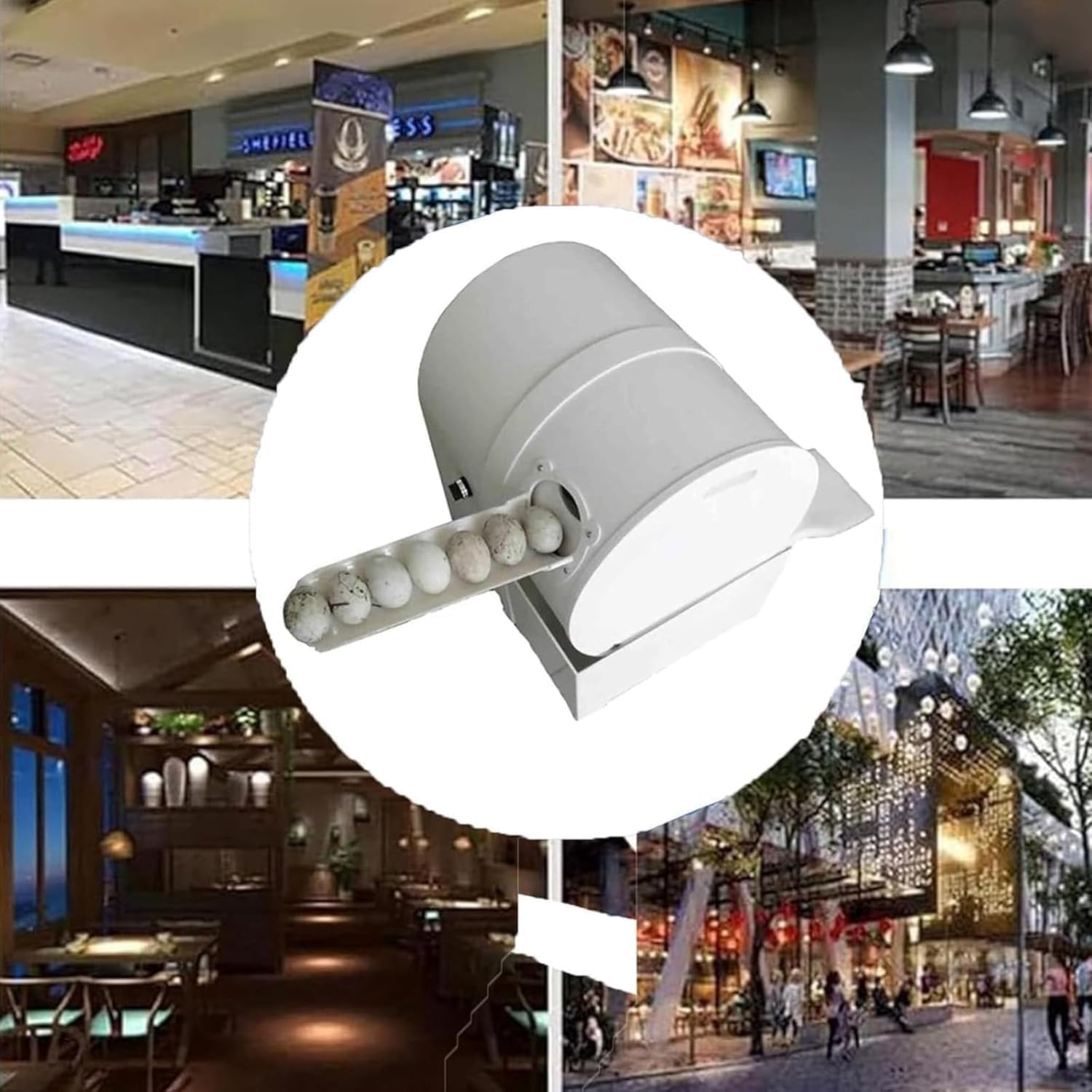 180W Electric Egg Washer Machine 2000Pcs/H, Automatic Egg Cleaning Tool for Fresh/Mud Eggs, Perfect for Farms Restaurants Bulk Cleaning