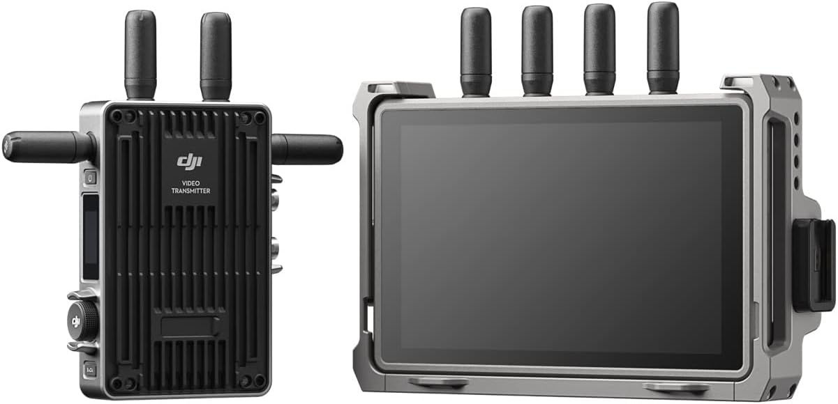 DJI Transmission (High-Bright Monitor Combo), 20,000ft 1080p/60fps Transmission, Transmitter and High-Bright Monitor, Integrated Wireless Receiver, Gimbal/Focus/Camera Control, Independent Recording