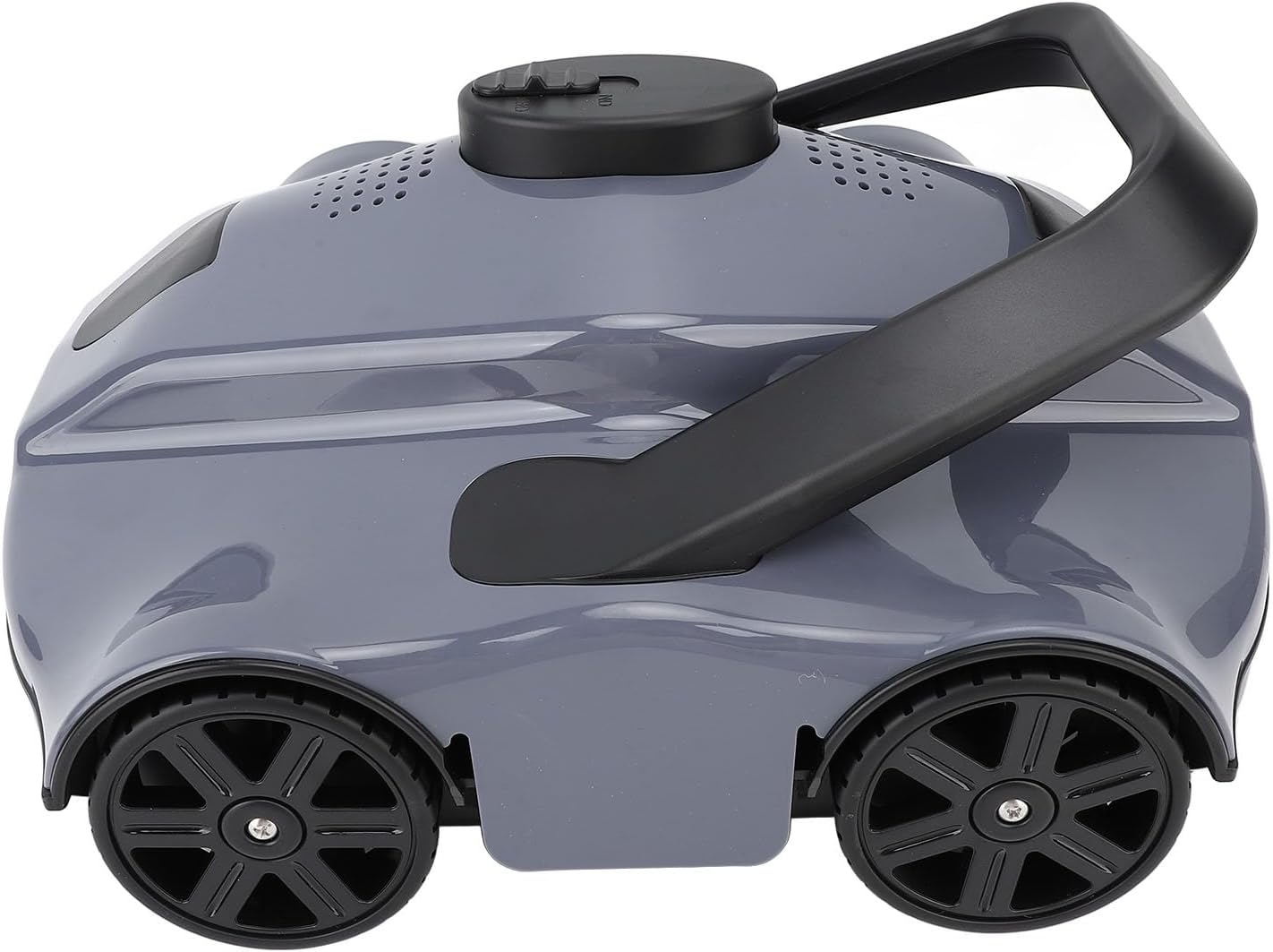 Yosoo Automatic Pool Vacuum, Robotic Swimming Pool Cleaner for Flat Bottom Pool with Advanced Intelligent Technology Large Capacity Battery (US Plug)