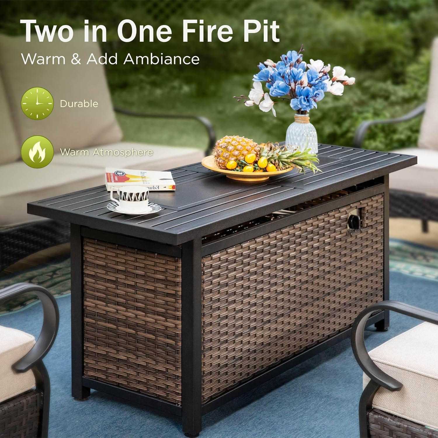 Patio Furniture Set with 56