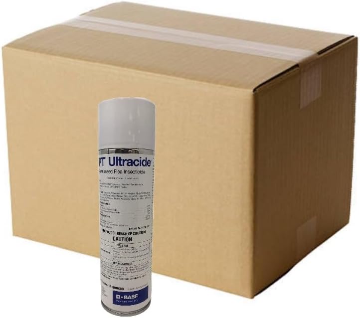 BASF 671858 PT Ultracide Pressurized Flea Insecticide, 14oz (CASE of 12)