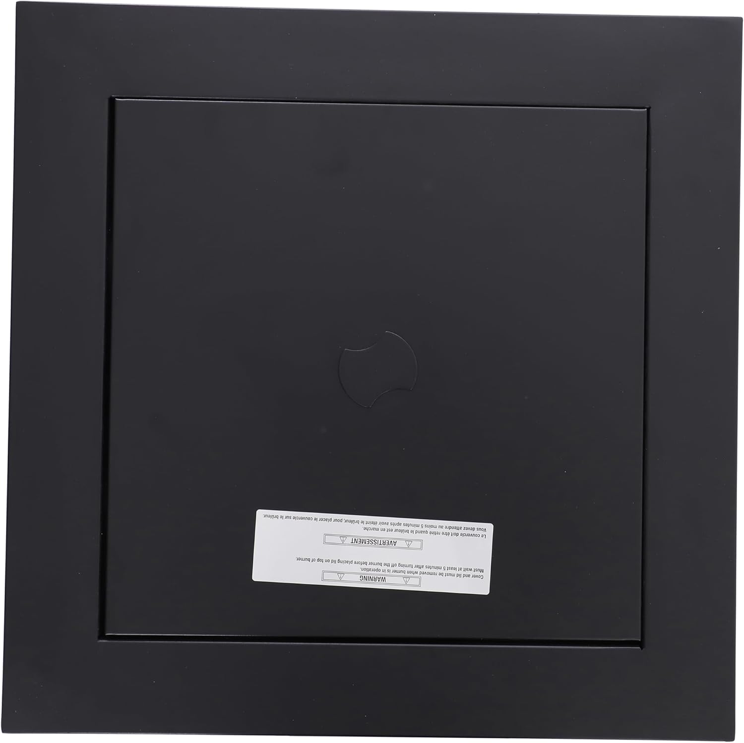 Tapered Square Outdoor Propane Gas Fire Pit Table 40,000 BTU Propane with Glass Bead Filler