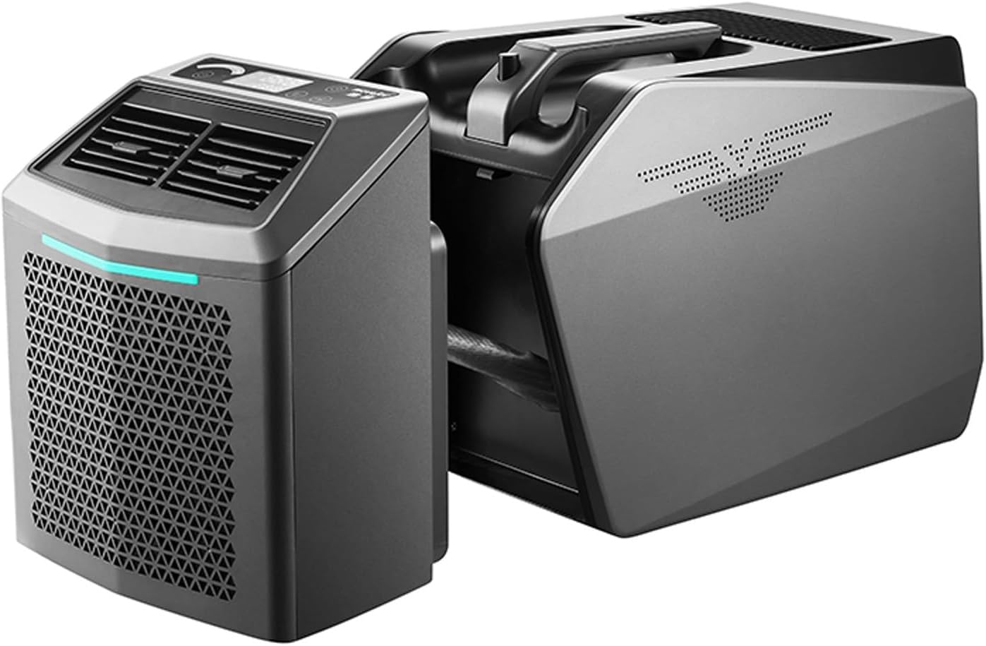 6100 BTU Portable Camping Air Conditioner for Outdoor and Indoor Use Split Structure 3 Speed Adjustment Air Cooler with Remote Control for Bedroom Tent Pets