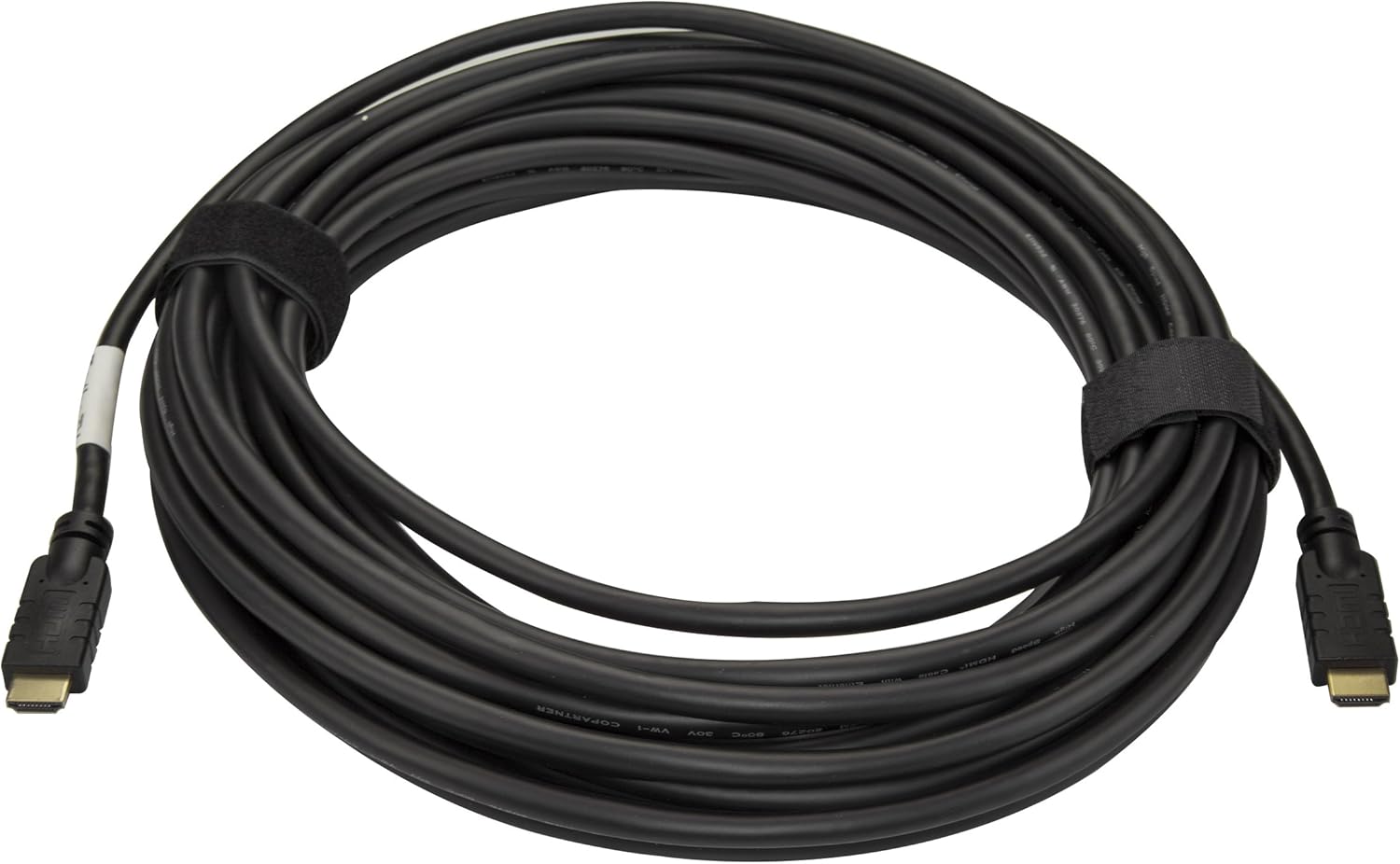 StarTech.com 50ft (15m) HDMI 2.0 Cable - 4K 60Hz Active HDMI Cable - CL2 Rated for In Wall Installation - Long Durable High Speed UHD HDMI Cable - HDR, 18Gbps - Male to Male Cord - Black (HD2MM15MA)