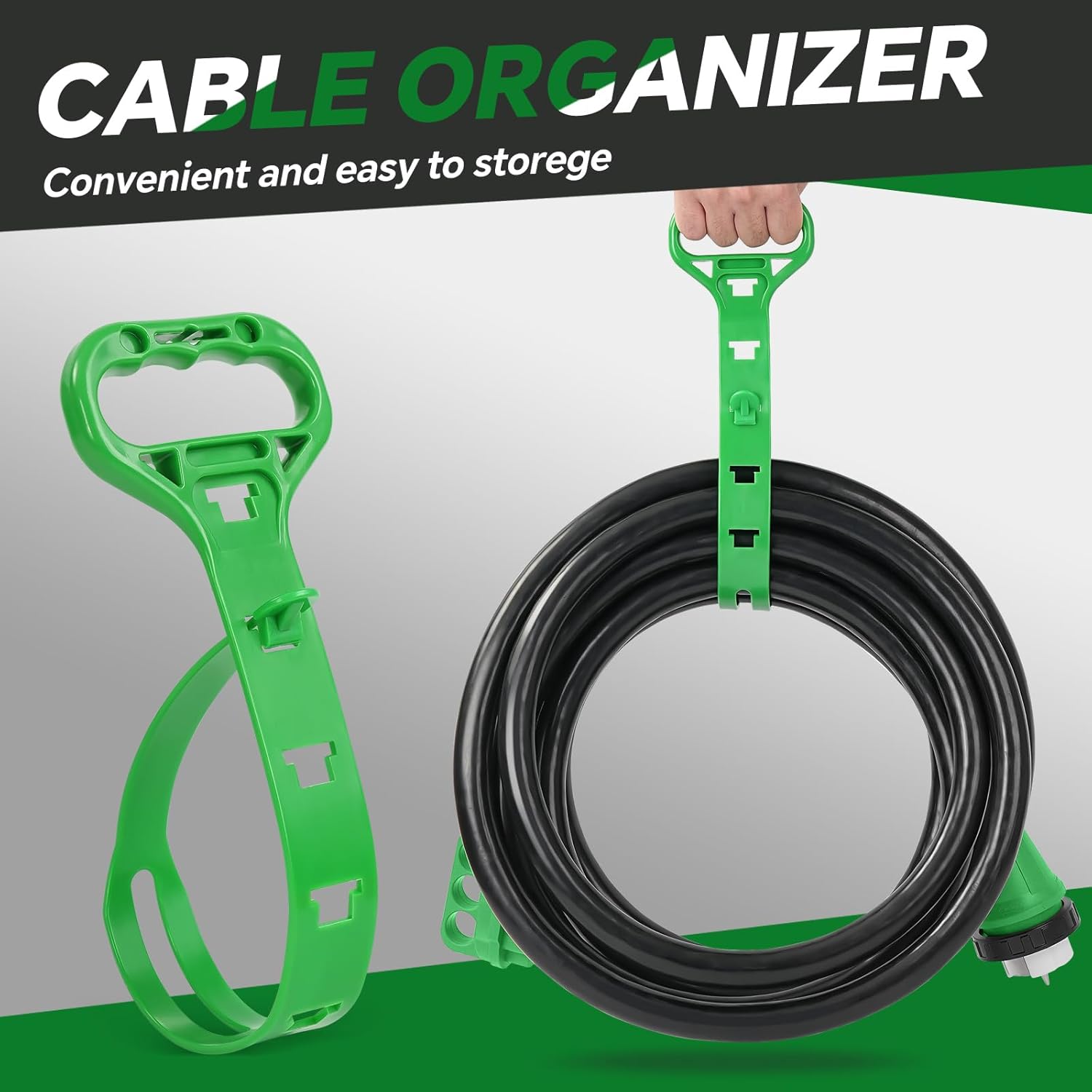 50 Amp Generator Inlet Box Kit with 25FT Cord – NEMA 14-50P to SS2-50R Twist Lock, 125V/250V, ETL Listed, Waterproof w/LED Indicator & Pre-Drilled Holes