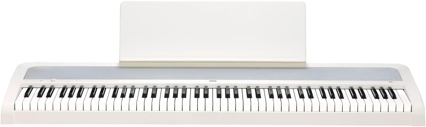 Korg B2 88-Key Digital Piano w/stand; Audio/MIDI USB; Software Included - White