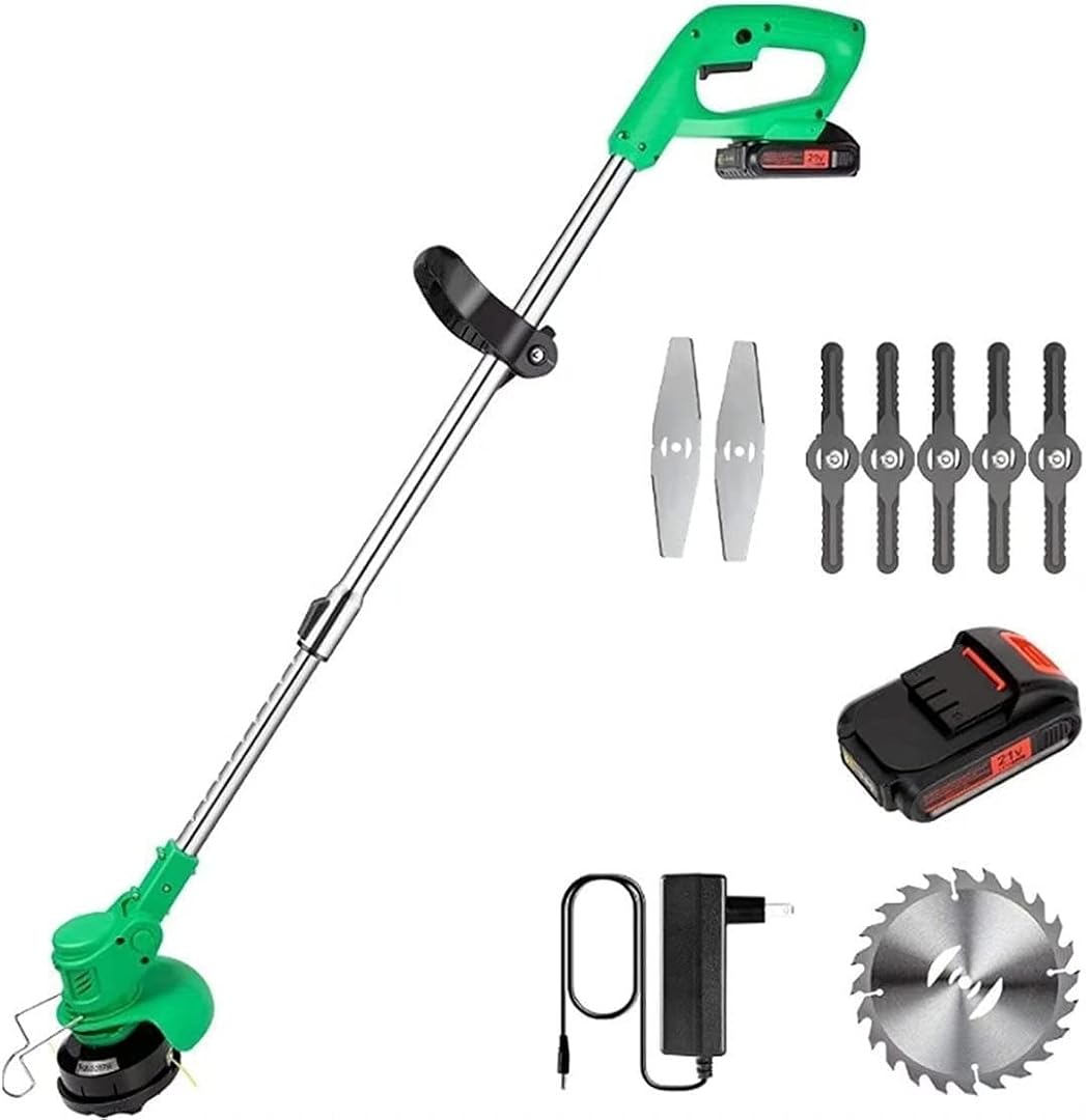 36V Lithium Battery Push Lawn Mower - Cordless, Electric Gardening Tool for Weeding