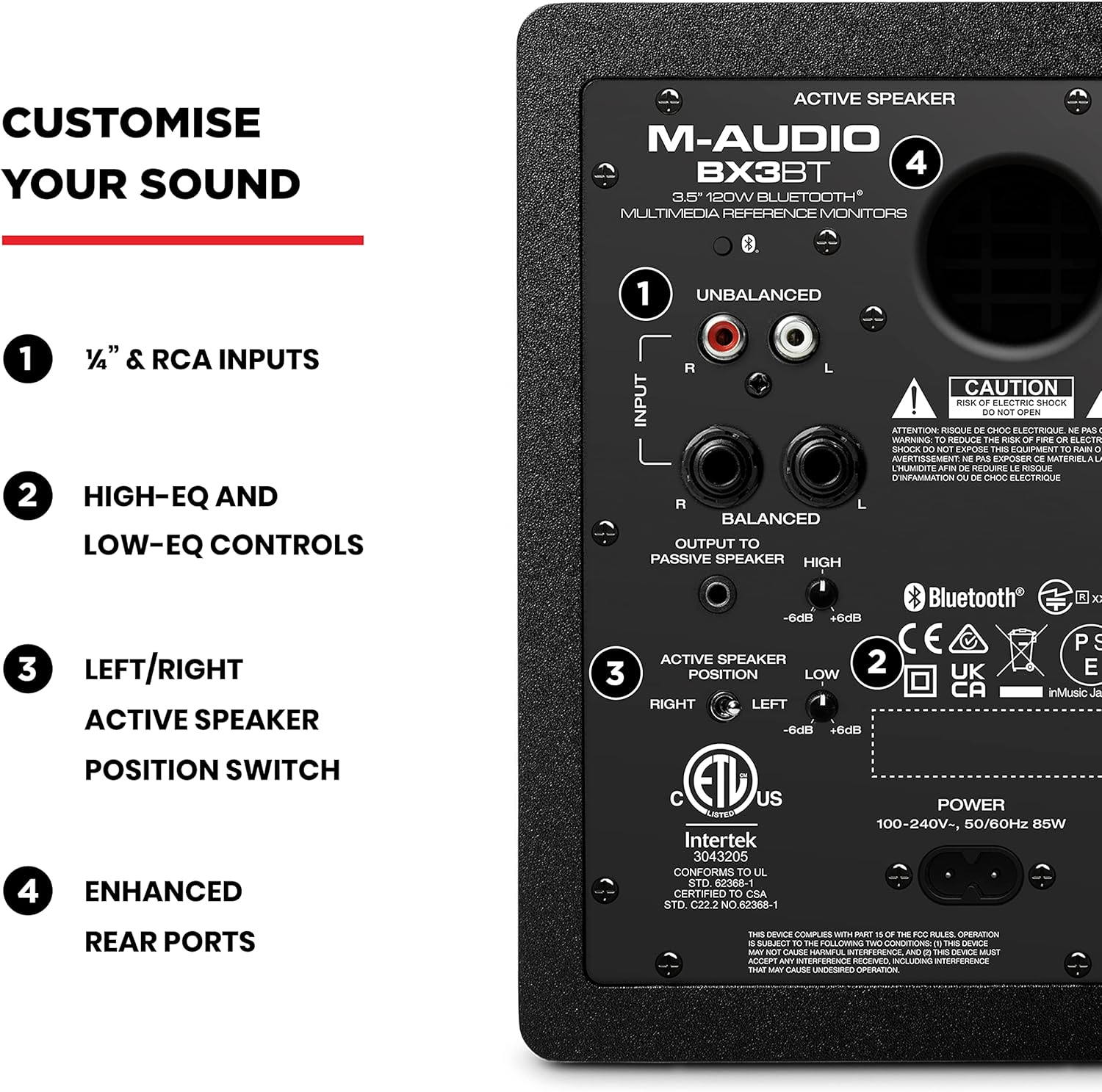 M-AUDIO BX3BT Pair 3.5