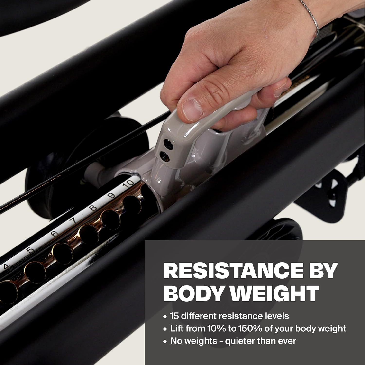 Centr Body Weight Home Gym Machine - Upper & Lower Body Weight Machine & Home Gym System with Multifunctional Cable for Full Body Workout Set - Exercise Equipment with Leg Extension & Leg Curl Station