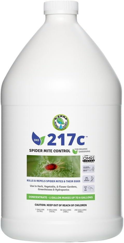 Sierra Natural Science - 217c Mite Control Concentrate - 1 Gallon
