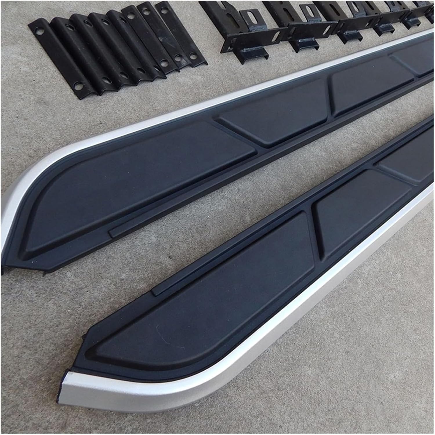 Running Boards Car 4x4 Other Exterior Accessories Side Step Fixed Running Board Nerf Bars Compatible for VW TIGUAN L 2017