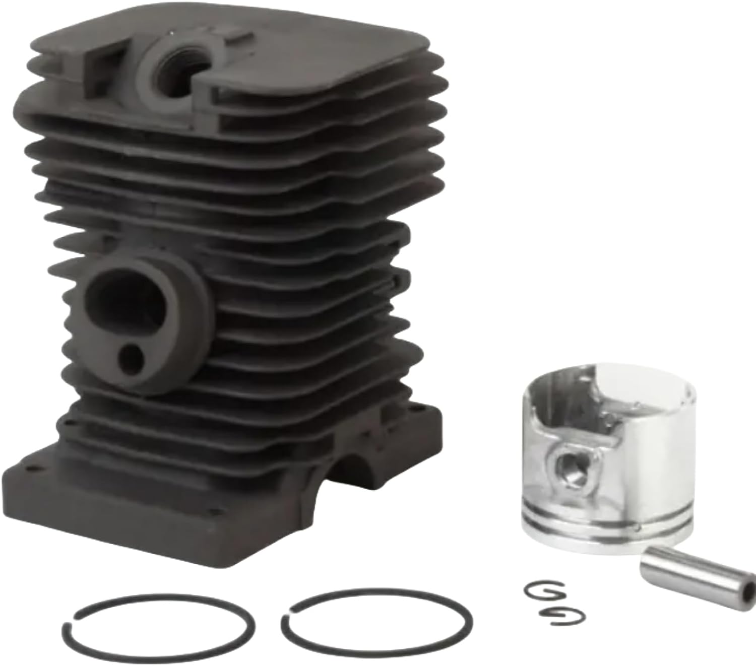 1130 020 1207 Chain Saw 37mm Cylinder Piston Ring Pin Kit Fits for MS170 Chainsaw Replace parts