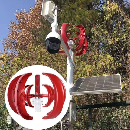 Portable Home Wind Turbine Kit - Horizontal Vertical Axle Generator with Blades & Controller, DIY Three-Phase Permanent Magnet Energy Solution for Renewable Energy