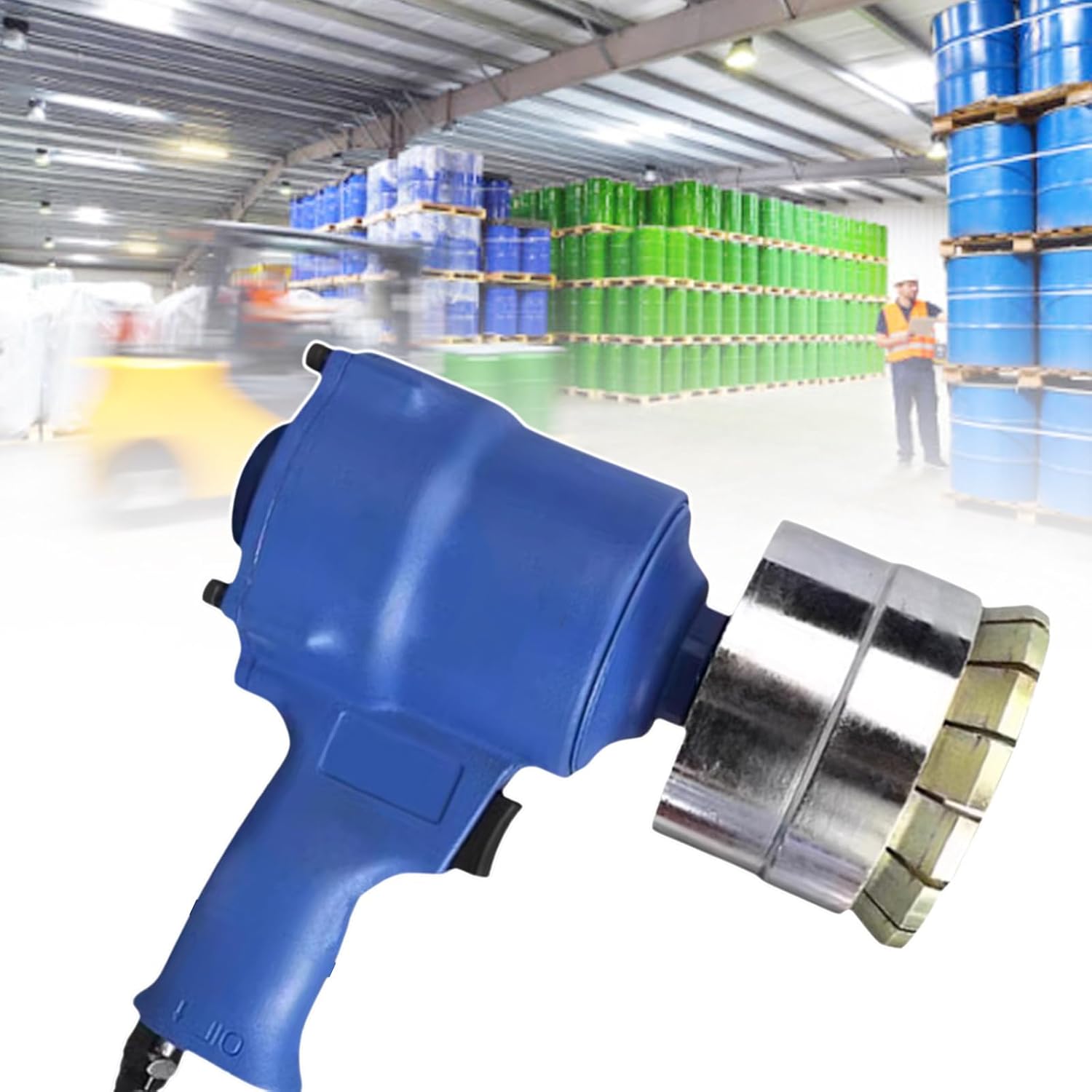 Portable Oil Drum Sealing Cap Crimper Tool, 35/70mm, 1/4