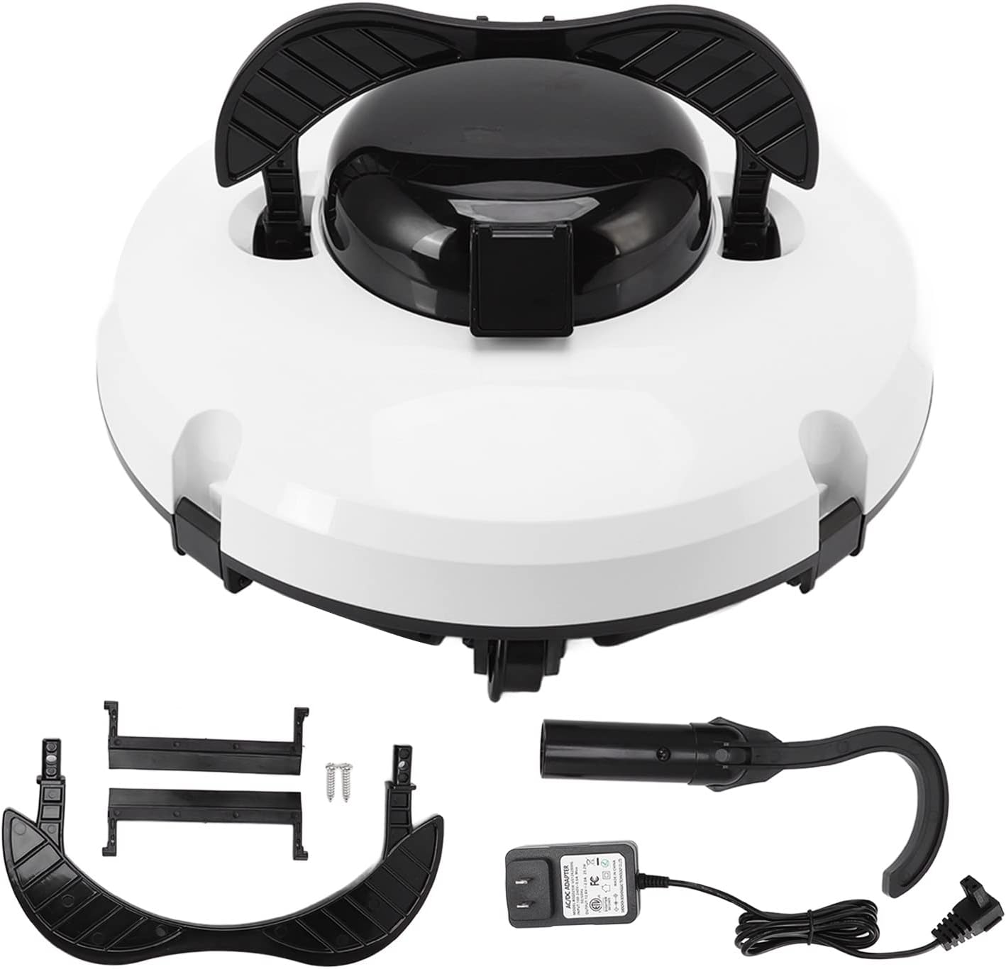 Cordless Robotic Pool Cleaner with Self Parking Function, Strong Suction and Efficient, Easy Operation, No Messy Wires, Fast Charging for Automatic Pool Cleaner