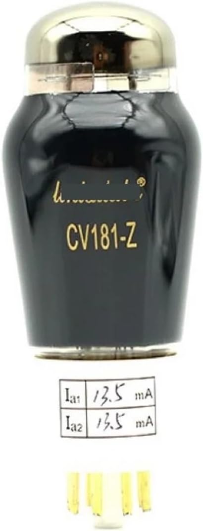 CV181-Z Tube Replaces 6SN7 CV181-T 6H8C 6N8P Tube for Audio Amplifier(1 pcs)