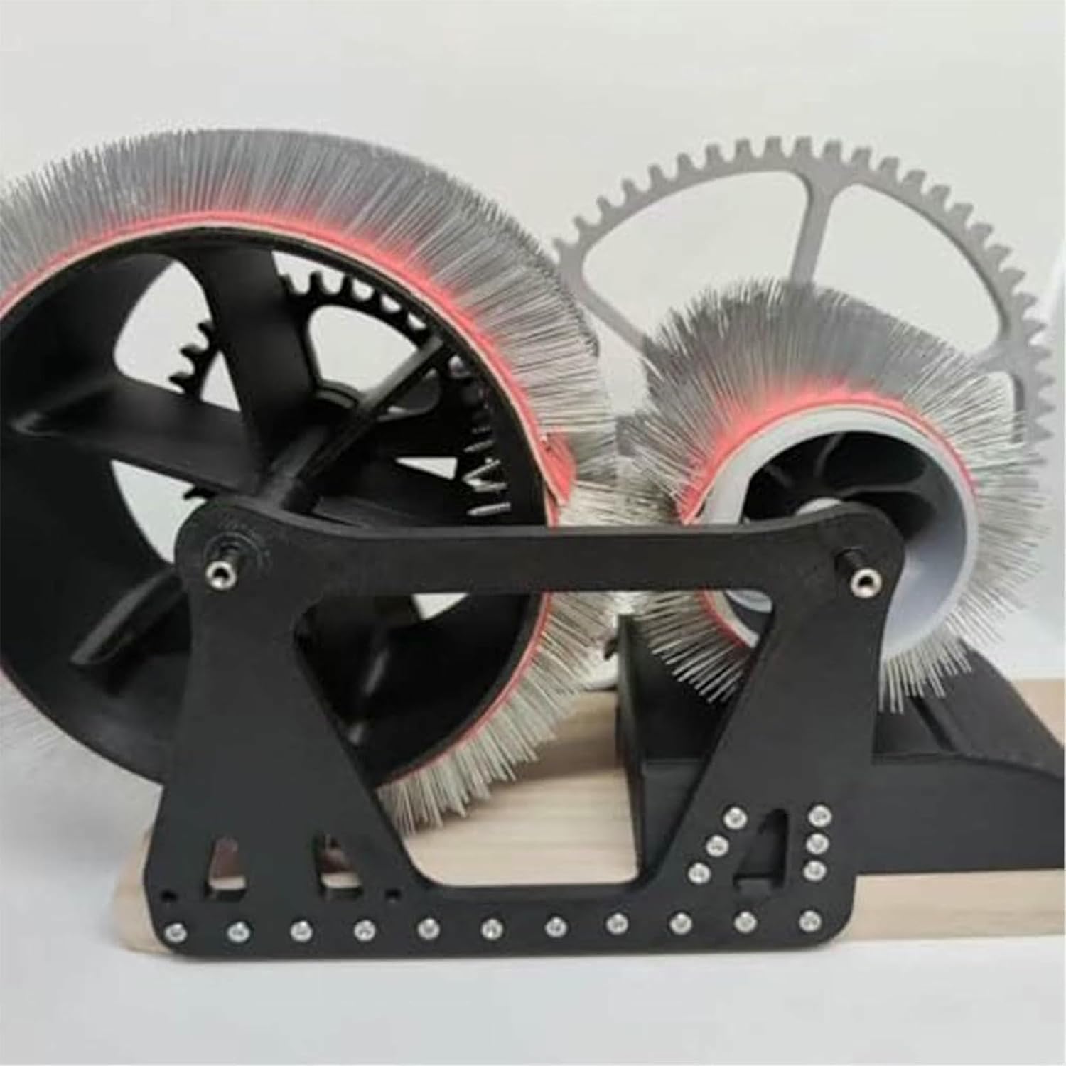 Wool Carding Machine Manual Drum Carder for DIY Craft, Fast Color Mixing and Combing Wool Fibers, Ideal for Felt Projects and Spinning~/