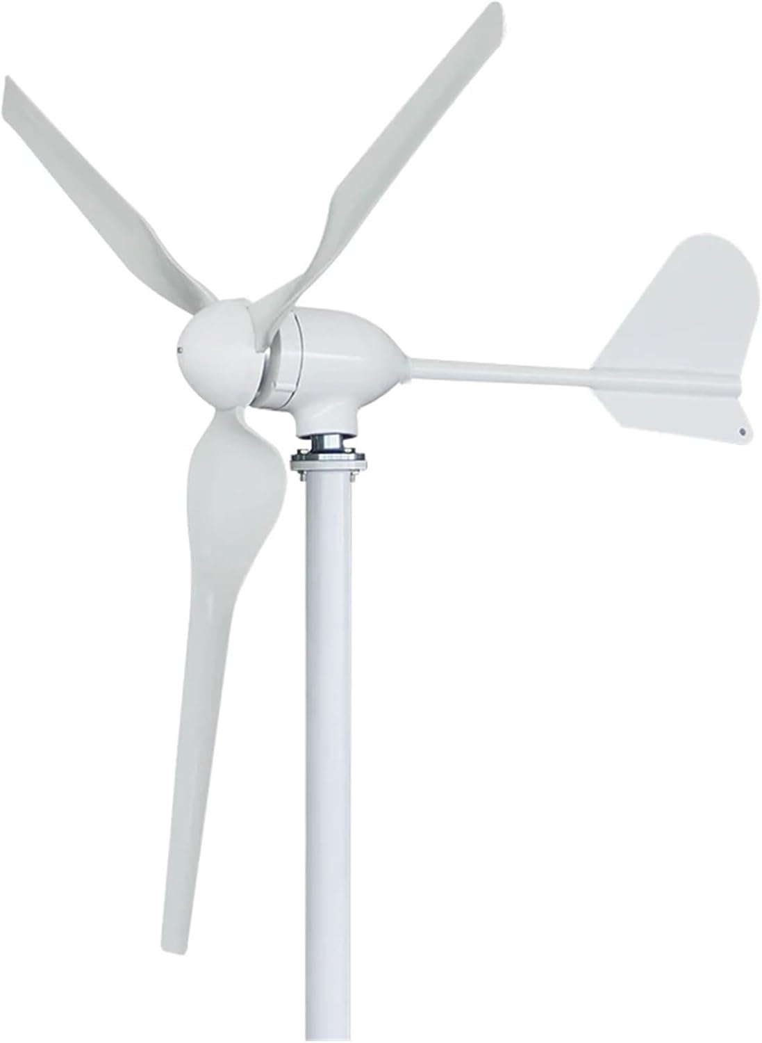 Wind Turbine Generator Kit, 6000w Wind Turbine Generator for Home Use Low Start-up Windmill Speed for Hybrid Solar Wind System(12V)