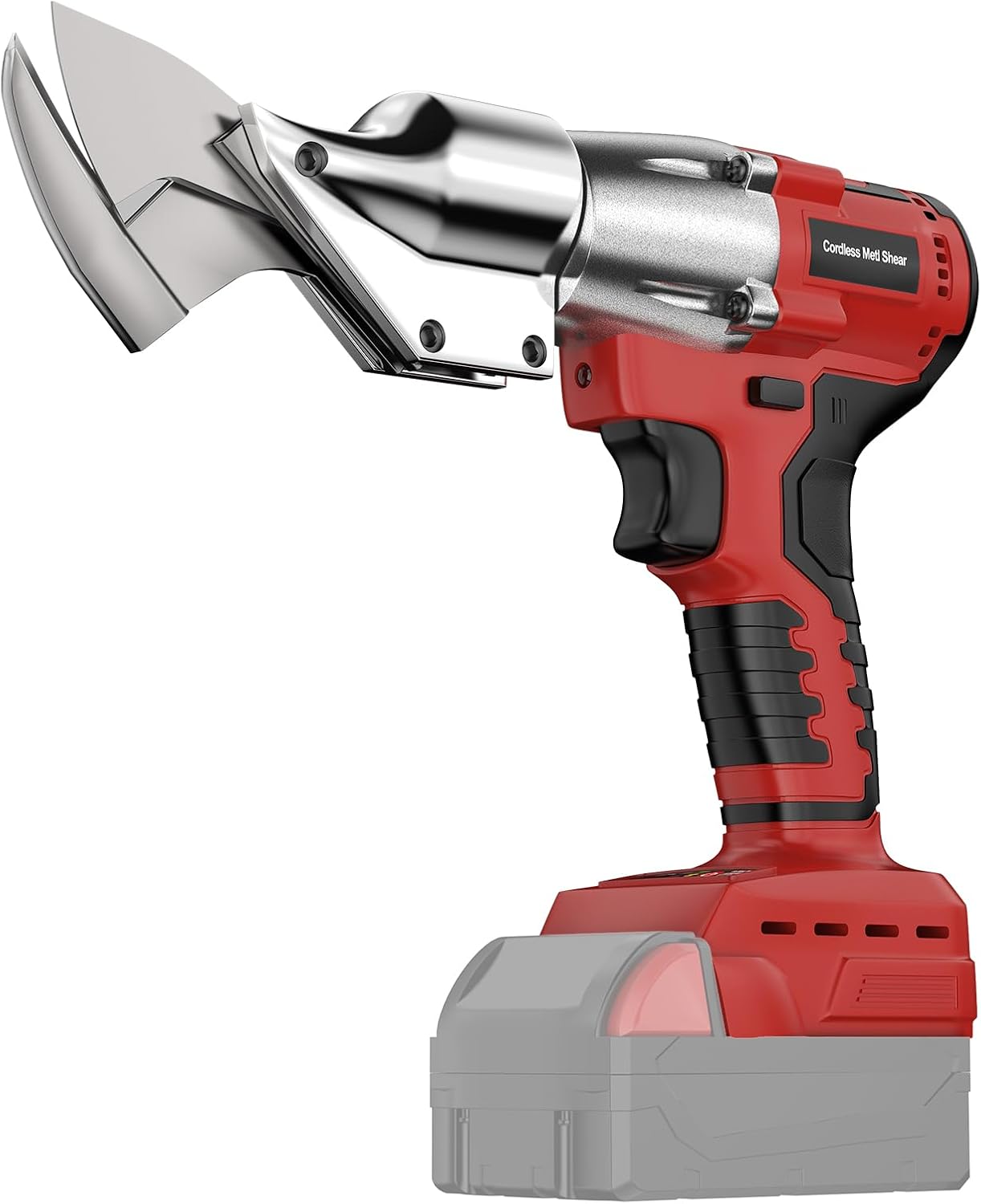 Cordless Sheet Metal Cutter Brushless for Milwaukee 18v Battery(Tool Only), Metal Shears 360 Degree Pivoting Head, Electric Metal Scissors for Cutting Stainless Sheet, Metal, Iron, 221 Ft-Lbs Torque