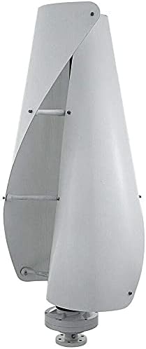 Vertical Wind Power Turbine Generator Power Energy Windmill with Controller 4000W 2 Helix Blade,48v