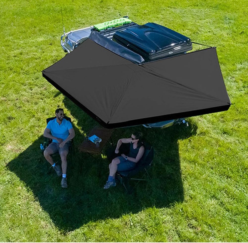 PVC Soft Shell 270° Fan Tent SUV Car Side Tent Camping Outdoor Car Tent,Free Standing Side Awning,2 Meters SUV Camping Canopy