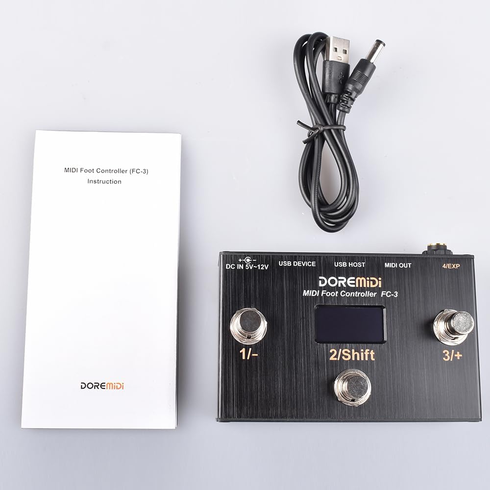 MIDI Foot Controller (FC-3) MIDI Controller Designed That Can Be Used for Foot Control