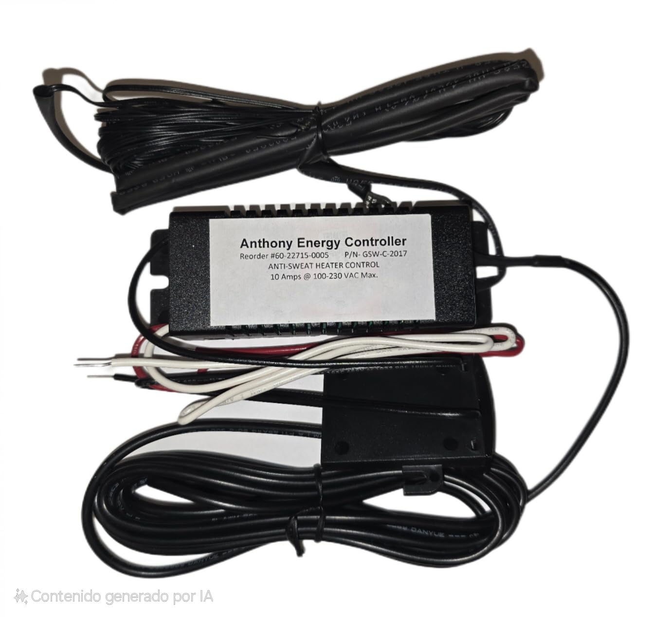 60-22715-0005 (ANTUX) Controller, Energy, Gsw-C-2017 - T-40, 288/108in, 24-Hour Heat