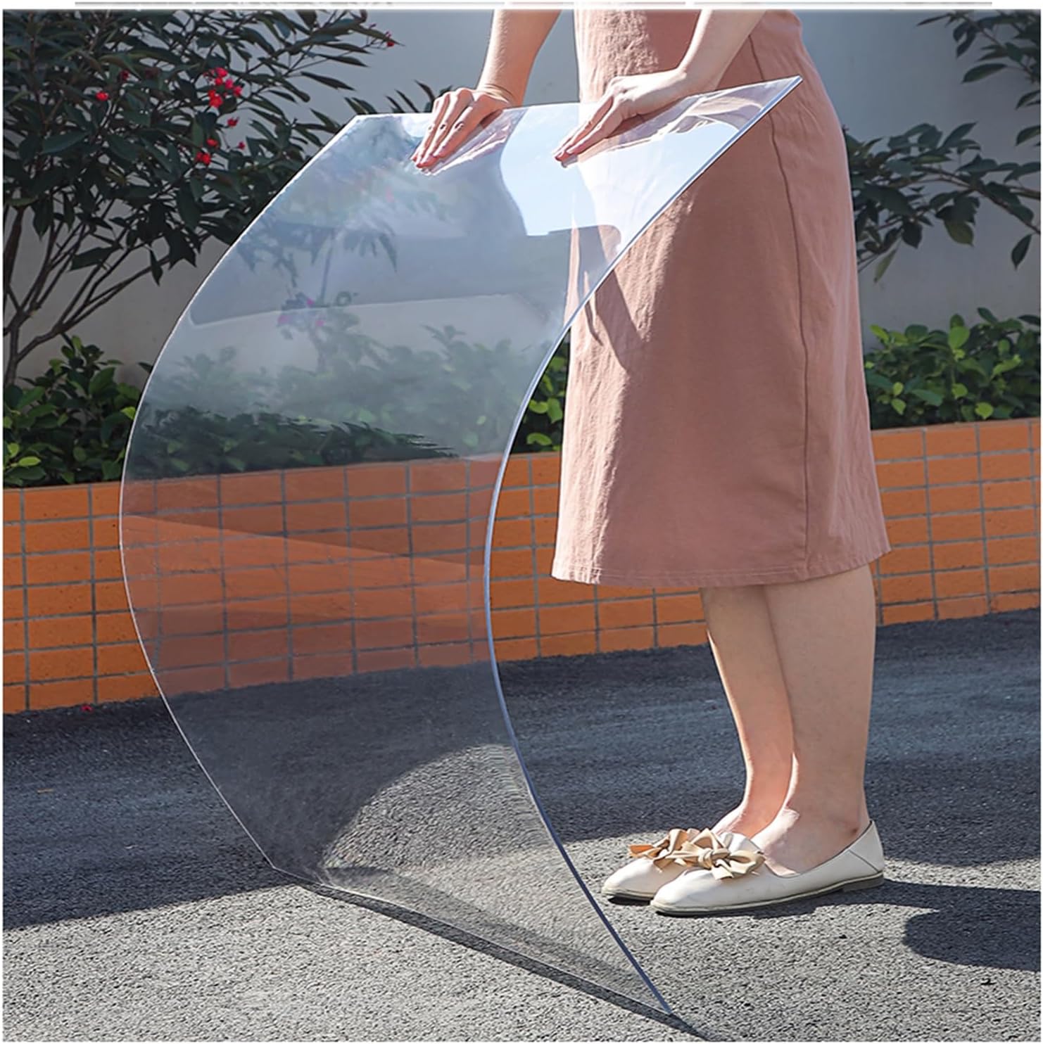 Polycarbonate Transparent Pc Endurance Board Panel,Greenhouse Pc Endurance Roof Board,Outdoor Garden And Greenhouse Covering，For Greenhouse Canopy,Cold Frame Cladding ( Color : 1.5mm , Size : W1.56*L3