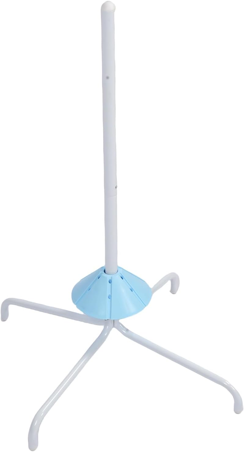 Pool Filter Cartridges Cleaner with Stand, Stainless Steel Rotating Swimming Pool Filter Cleaner Stand Tool for Vertical, Quick Deep Cleaning, 26.4x35.4in