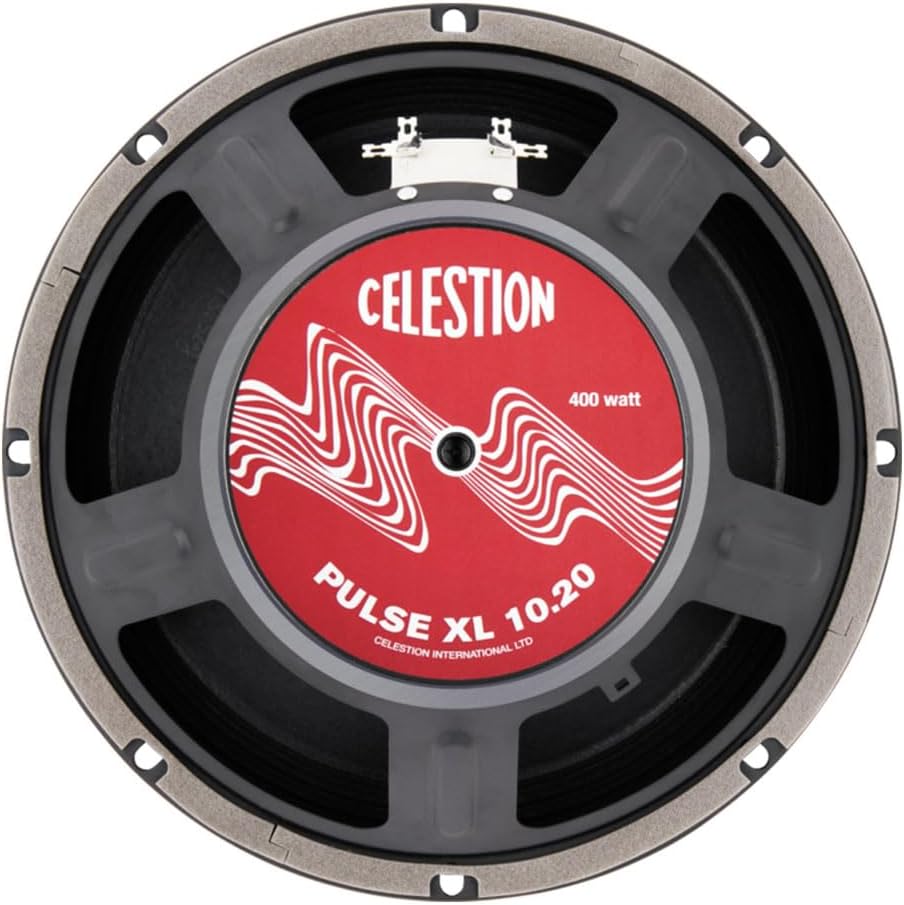 CELESTION T6654 Pulse XL 10.20 Bass Guitar 10-inch Steel Chassis Bass Guitar Speaker 400 Watts 8-Ohm Deep Bass with Maximum Clarity