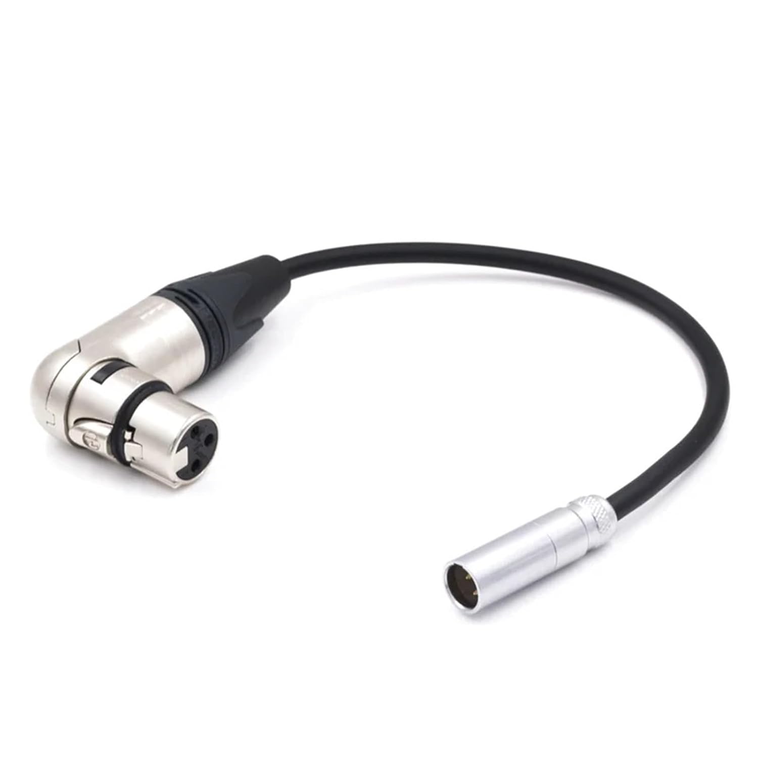 XLR Female to Mini XLR Male Public Microphone Cable for C70 C80 C400 Camera 4K 6K Pro(Sky Blue,3)