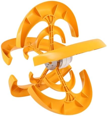 1000W Vertical Wind Turbine Generator, Low RPM Windmill with Controller for Street Lighting, Eco-Friendly Home Energy Solution, 24V Black Wind Power System