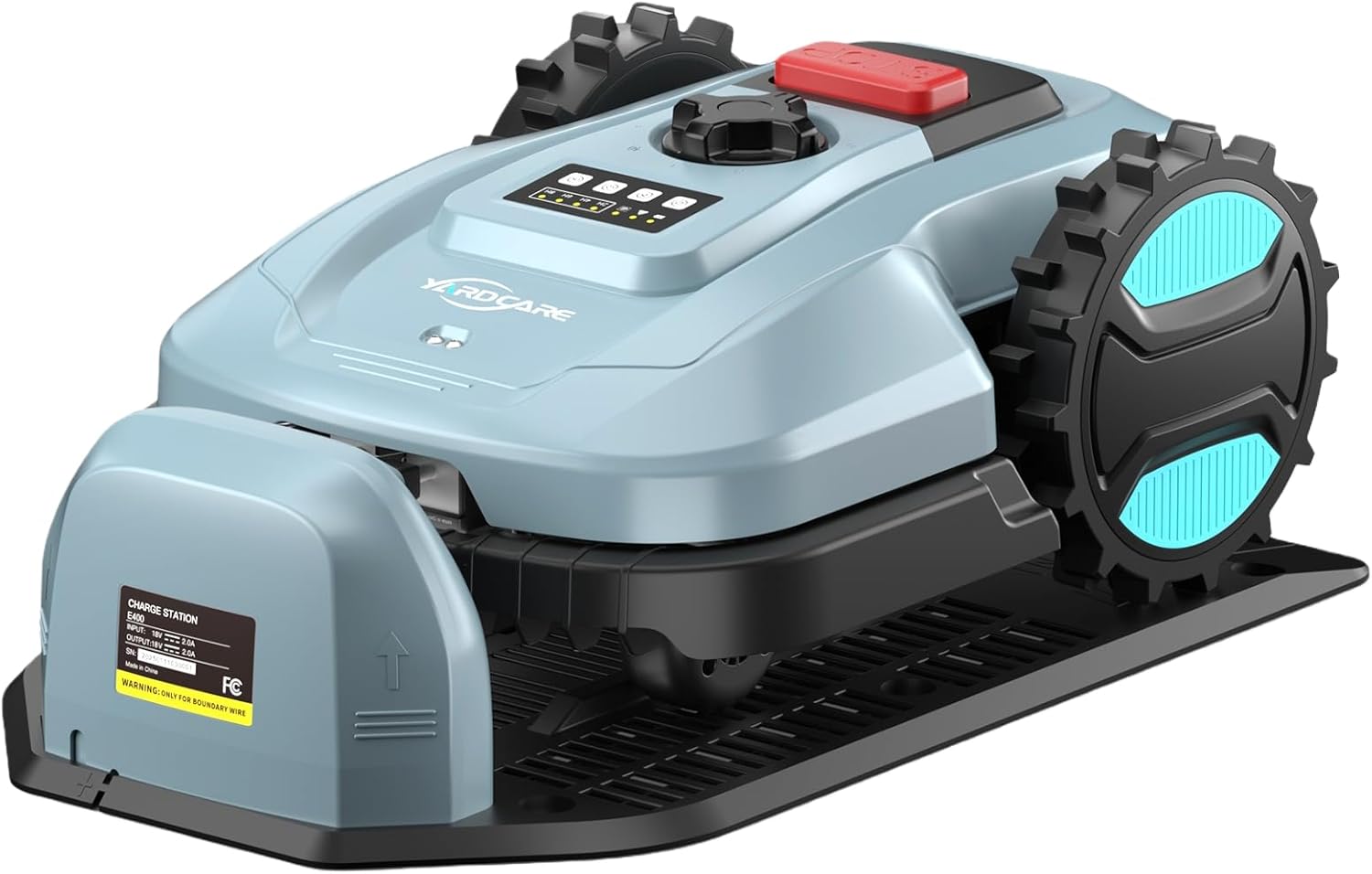 Robotic Lawn Mower with App-Controlled, Self-Charging Automatic Mower, Custom Cutting Height, Weather Sensor & Obstacle Detection, Ideal for Lawns up to 4300 sq.ft