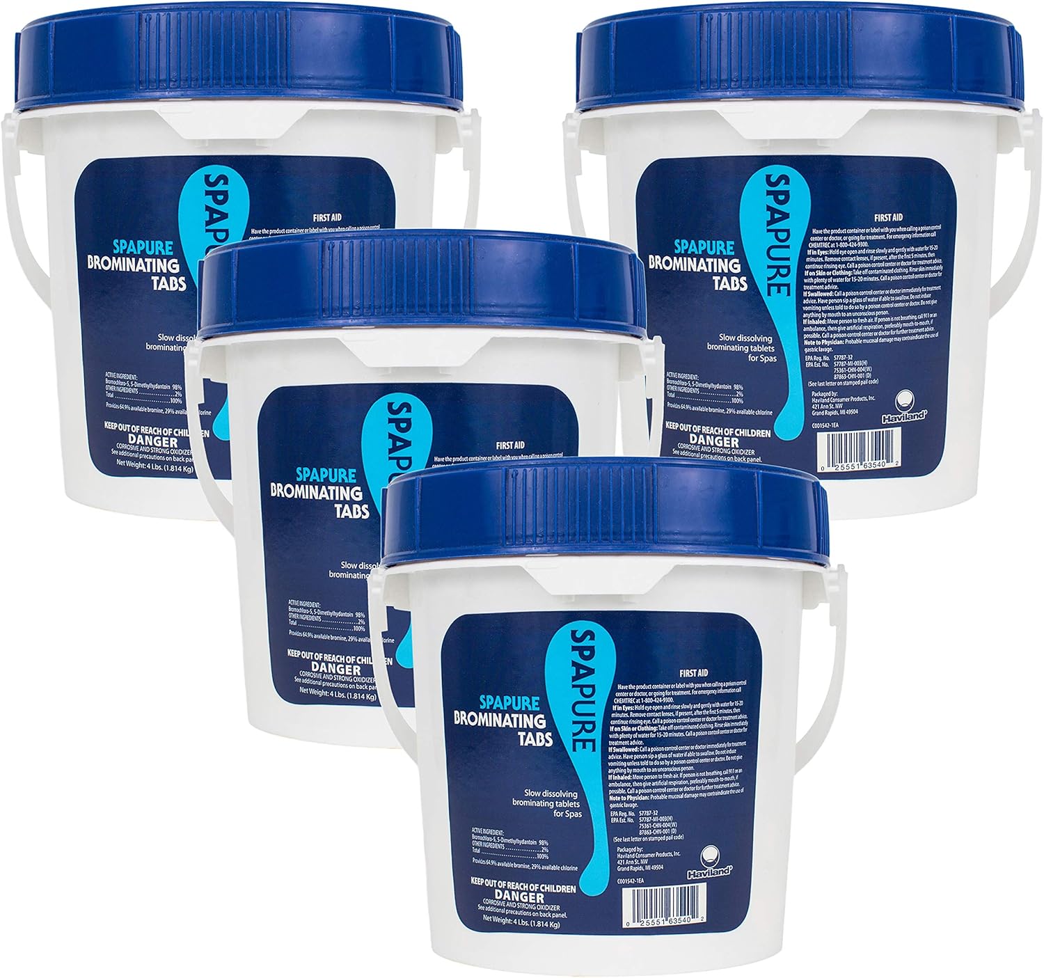 PureSpa SpaPure Brominating Tabs (4 lb) (4 Pack)